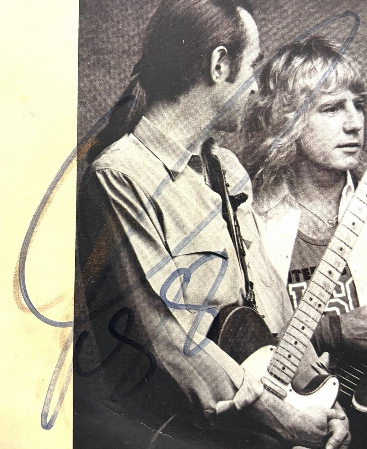 Status Quo, Dreamin', Signed Autographed 7" Vinyl Single