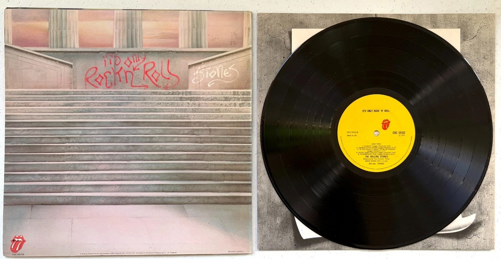 Rolling Stones - It's Only Rock 'N' Roll - LP 12" Vinyl Album (1974)