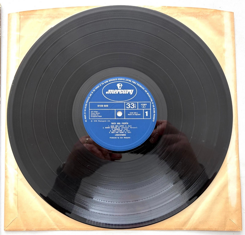 Lindisfarne - Back And Forth - LP 12" Vinyl Album (1978)