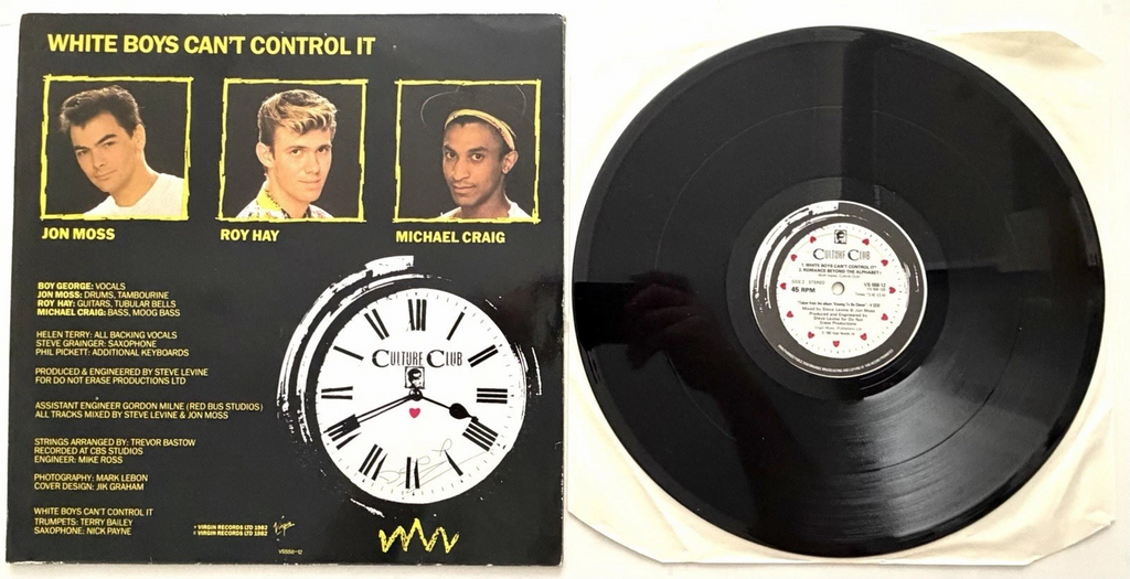 Culture Club - Time (Clock Of The Heart) - 12" Vinyl Single (1982)