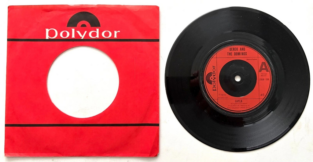 Derek And The Dominos - Layla - 7" Vinyl Single (1970)