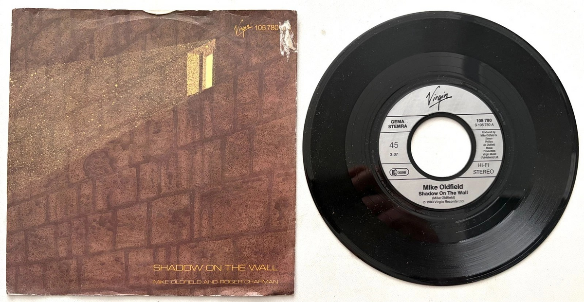 Mike Oldfield - Shadow On The Wall - 7" Vinyl Single (1983)