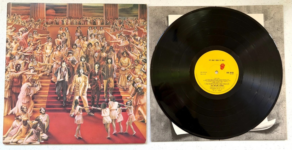 Rolling Stones - It's Only Rock 'N' Roll - LP 12" Vinyl Album (1974)