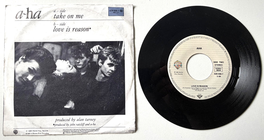 A-Ha - Take On Me - 7" Vinyl Single (1985)