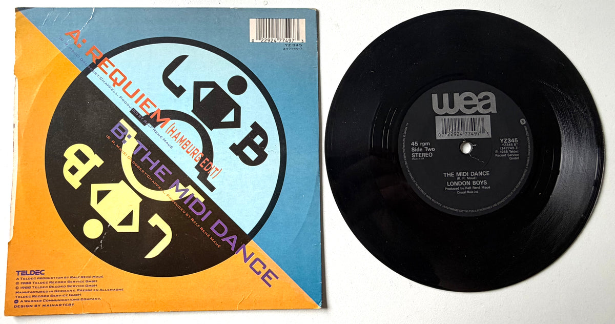 London Boys - Requiem - 7" Vinyl Single (1988)