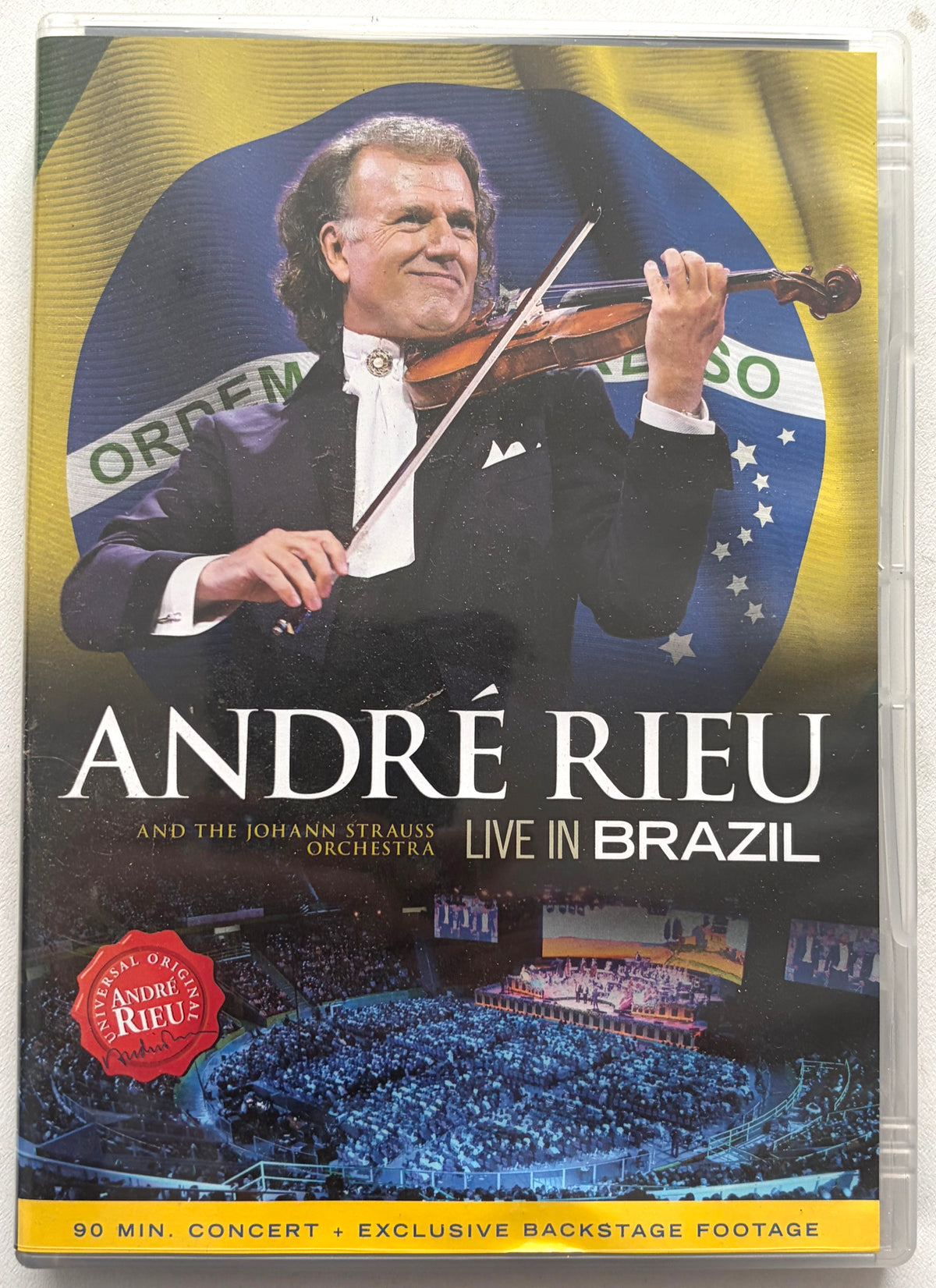 Andre Rieu & The Johann Strauss Orchestra, Live In Brazil, DVD