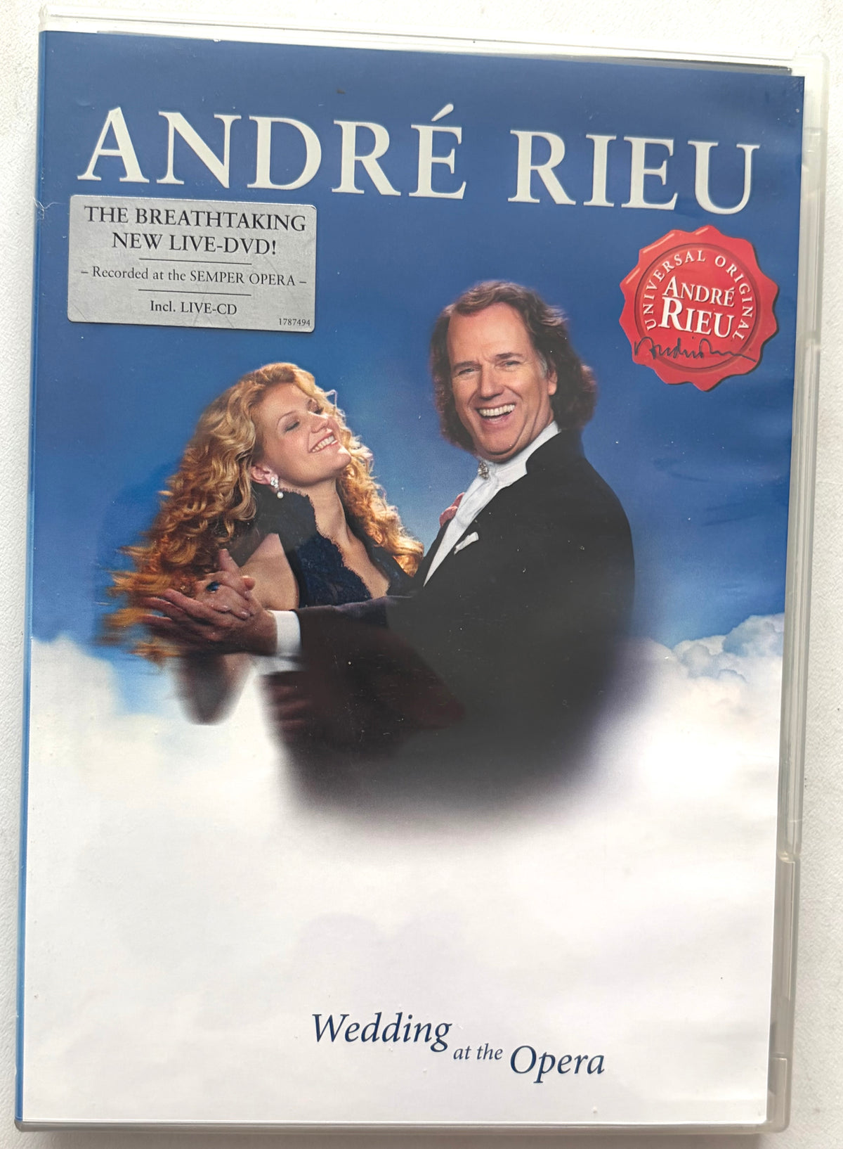 Andre Rieu, Wedding At The Opera, DVD