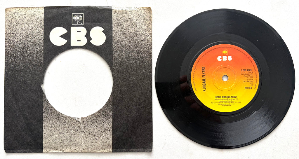 Kursaal Flyers - Little Does She Know - 7" Vinyl Single (1976)