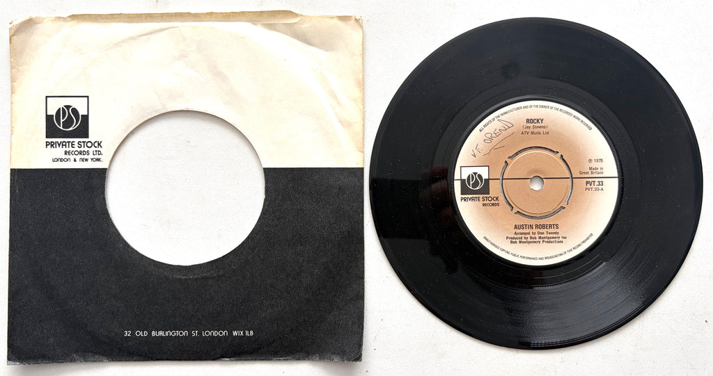 Austin Roberts - Rocky - 7" Vinyl Single (1975)