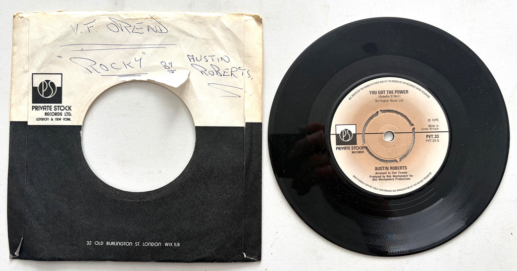 Austin Roberts - Rocky - 7" Vinyl Single (1975)