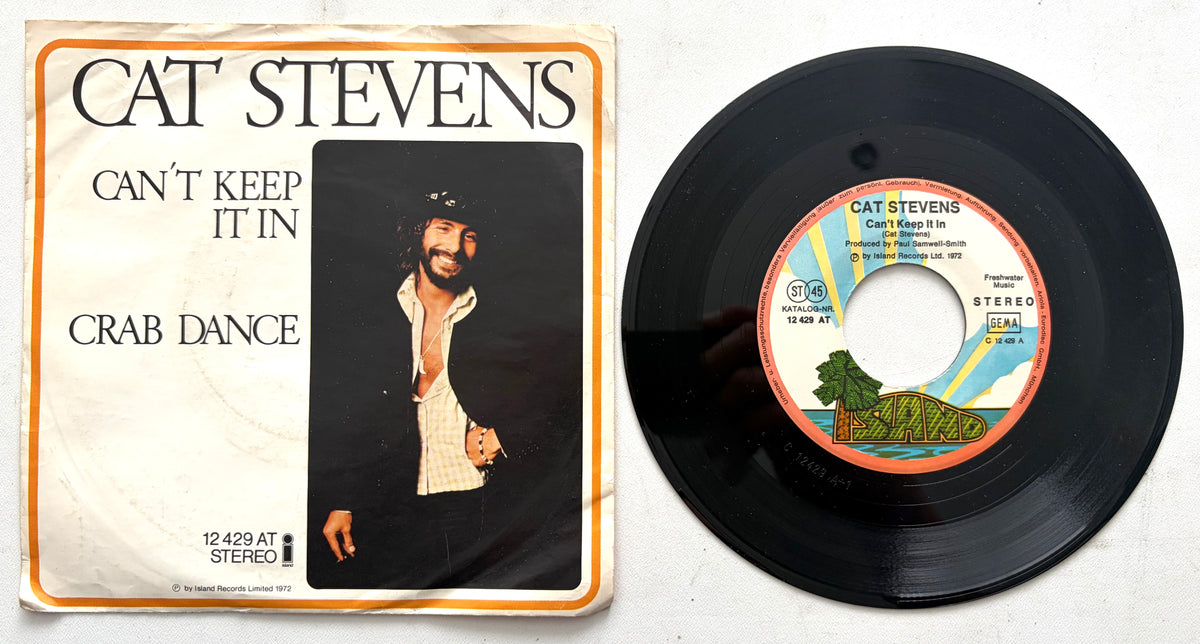 Cat Stevens - Can't Keep It In - 7" Vinyl Single (1972)