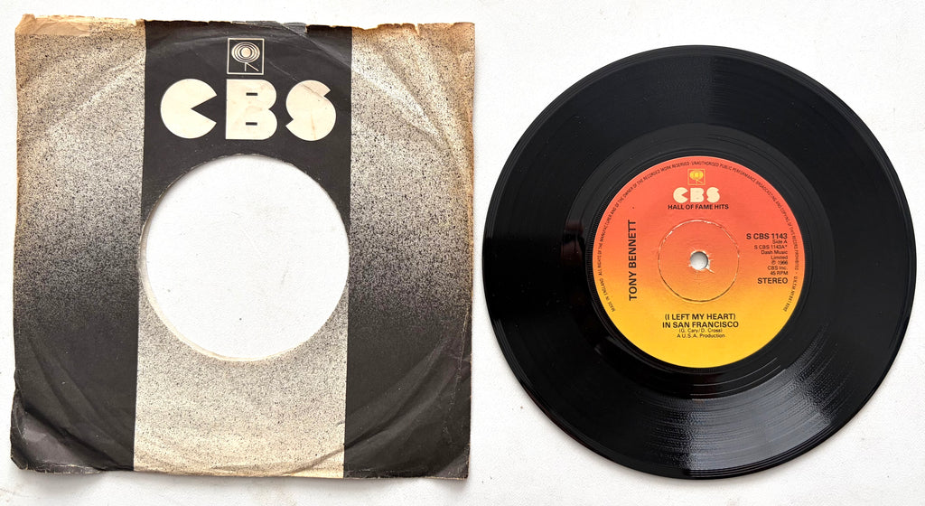 Tony Bennett - (I Left My Heart) In San Francisco - 7" (1966)