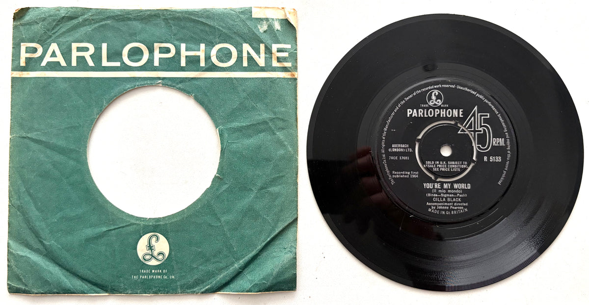 Cilla Black - You're My World - 7" (1964)