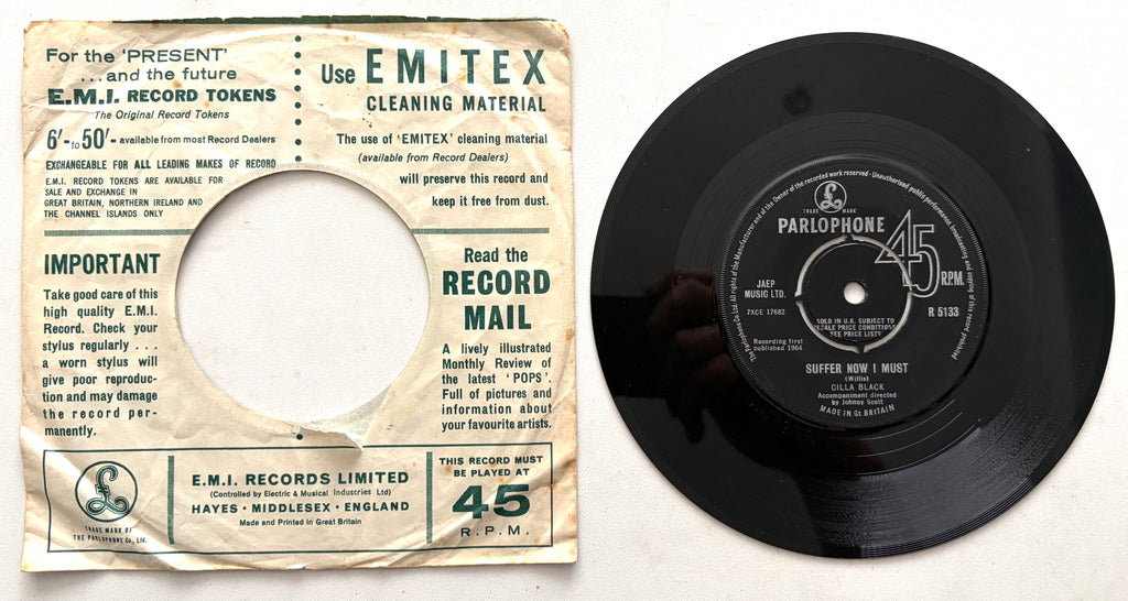 Cilla Black - You're My World - 7" (1964)