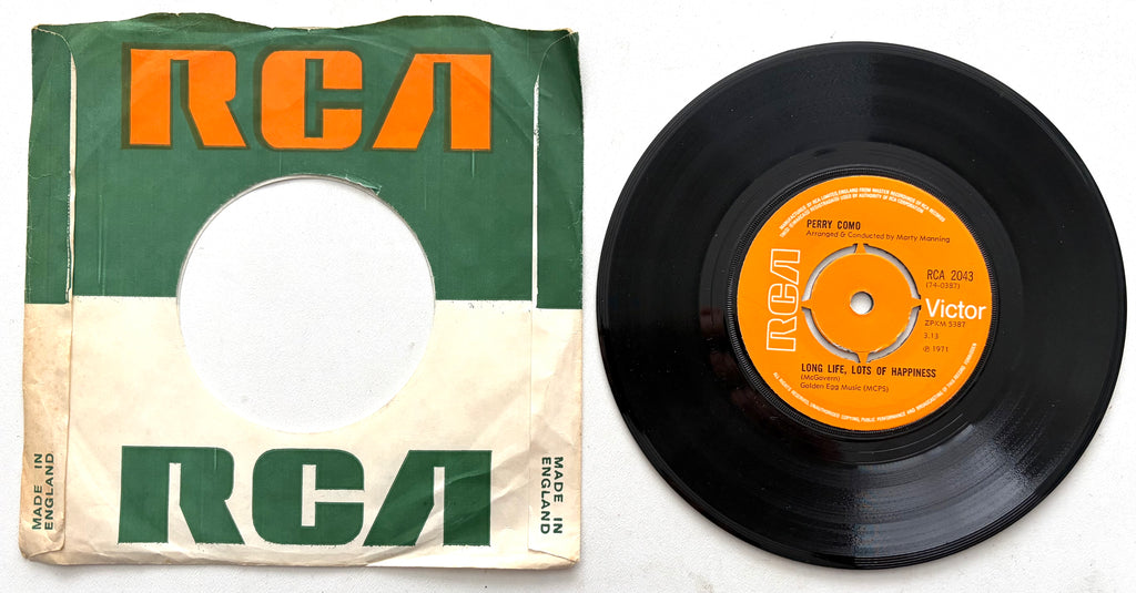 Perry Como - It's Impossible - 7" Vinyl Single (1971)