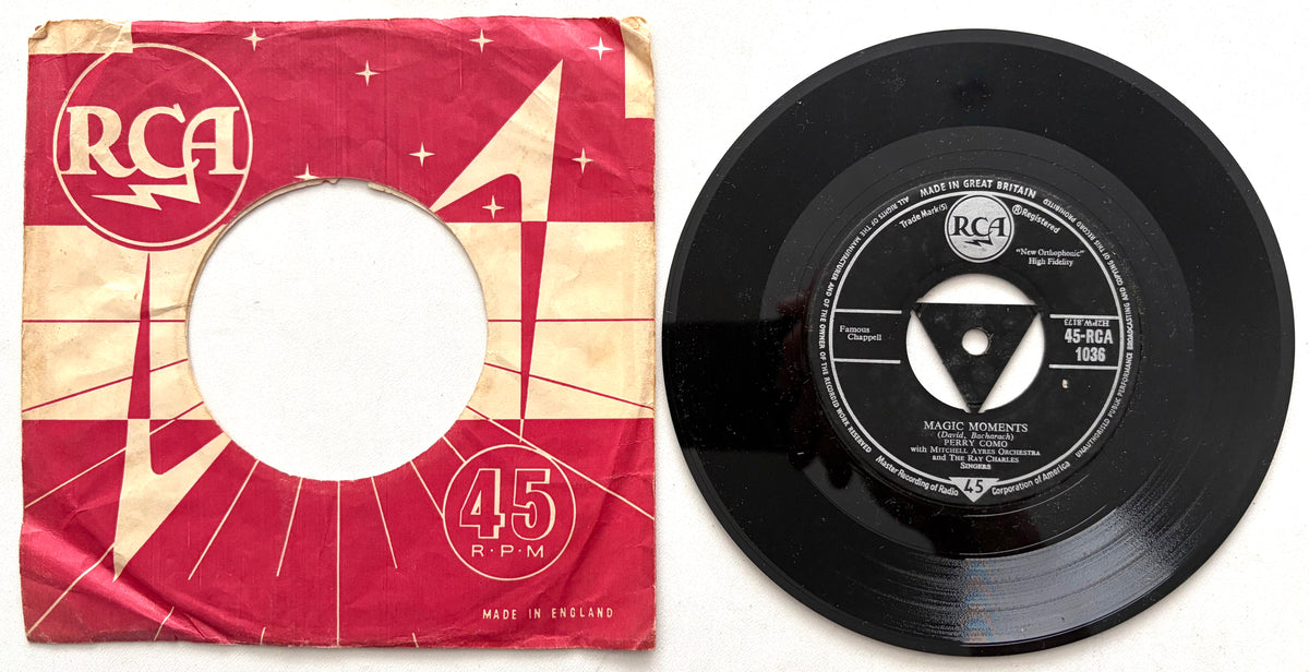 Perry Como - Magic Moments - 7" Vinyl Single (1958)