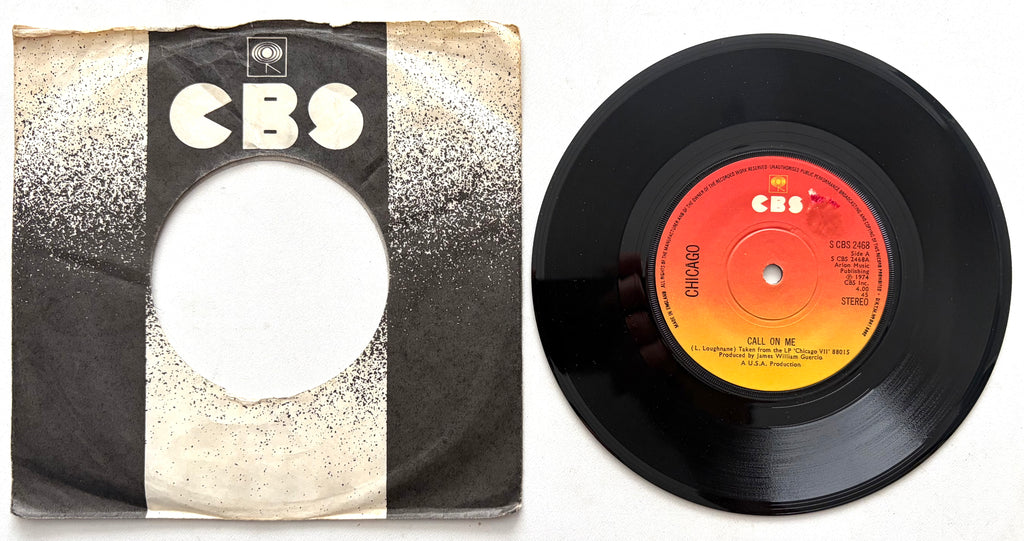 Chicago - Call On Me - 7" Vinyl Single (1974)