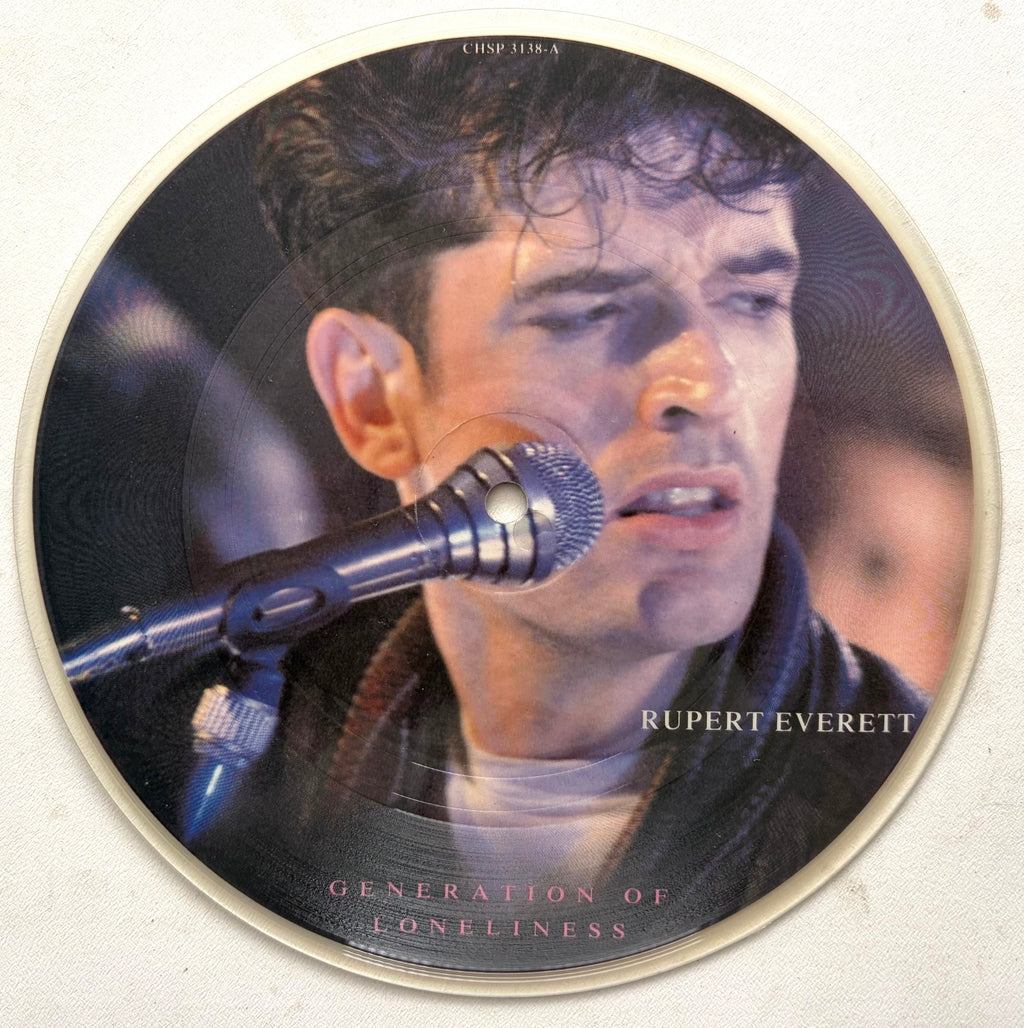 Rupert Everett - Generation Of Loneliness - 7" Picture Disc Vinyl Single (1987)