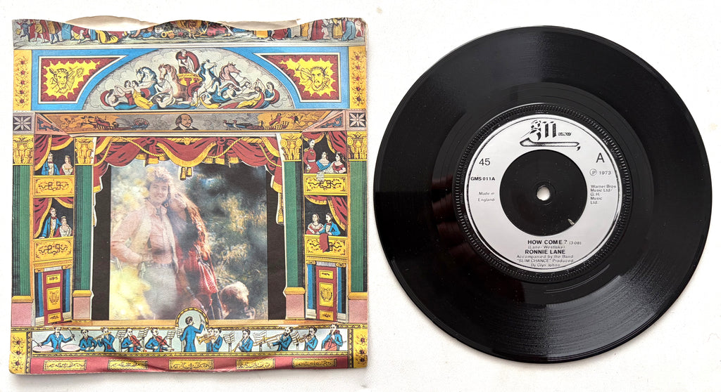 Ronnie Lane - How Come? - 7" Vinyl Single (1973)