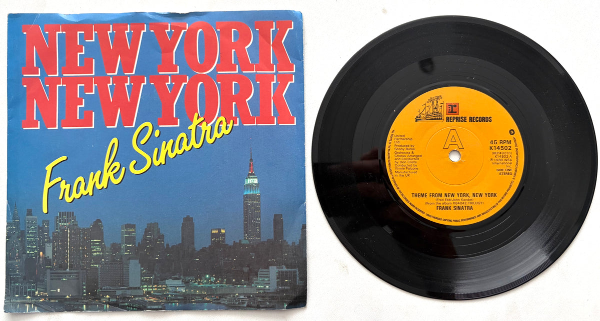Frank Sinatra - Theme From New York, New York - 7" Vinyl Single (1980)