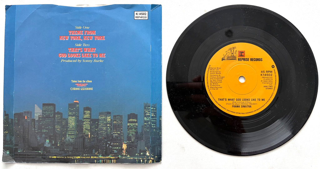Frank Sinatra - Theme From New York, New York - 7" Vinyl Single (1980)