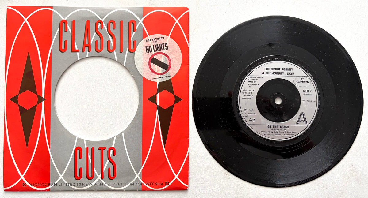 Southside Johnny & The Ashbury Jukes - On The Beach - 7" Vinyl Single (1980)