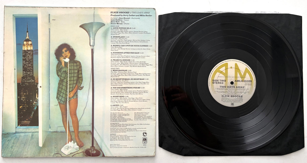 Alkie Brooks - Two Days Away - LP 12" Vinyl Album (1977)