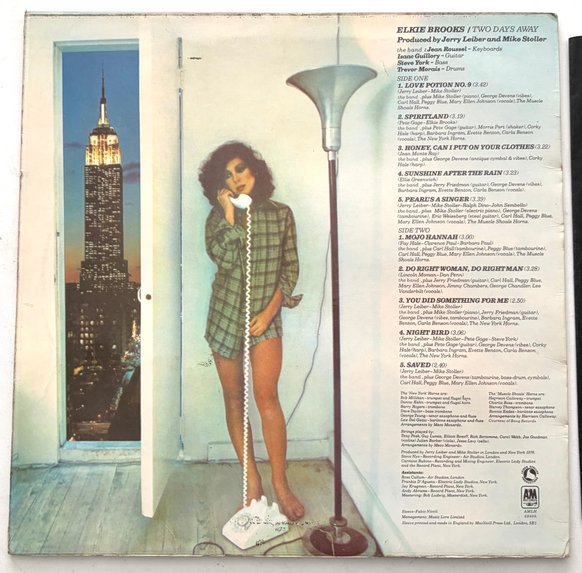 Alkie Brooks - Two Days Away - LP 12" Vinyl Album (1977)