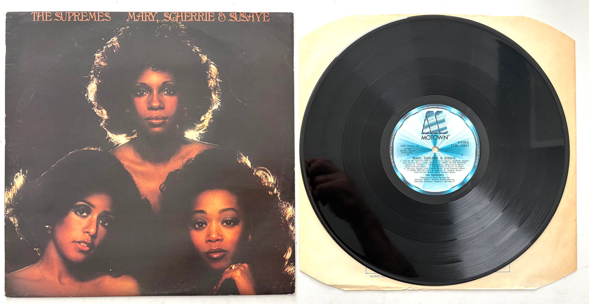 The Supremes - Mary, Scherrie & Susaye - LP 12" Vinyl Album (1976)