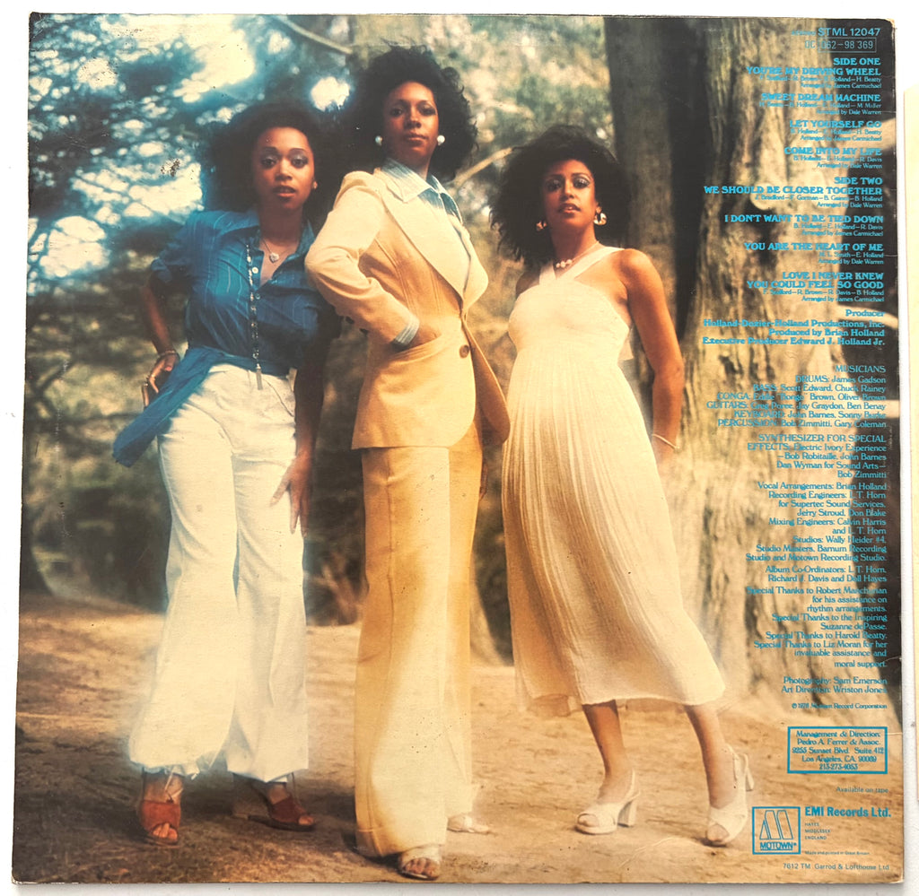 The Supremes - Mary, Scherrie & Susaye - LP 12" Vinyl Album (1976)