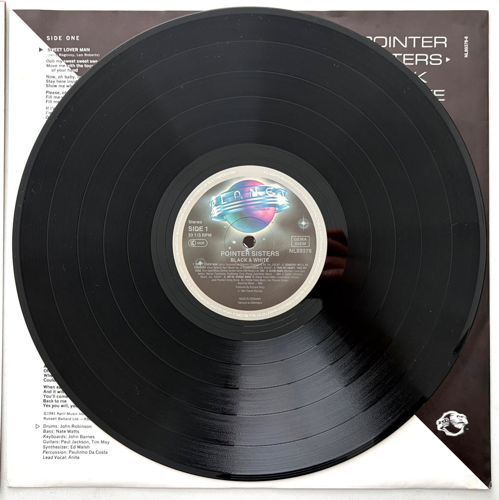 Pointer Sisters - Black & White - LP 12" Vinyl Album (1981)