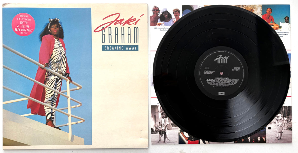 Jaki Graham - Breaking Away - LP 12" Vinyl Album (1985)