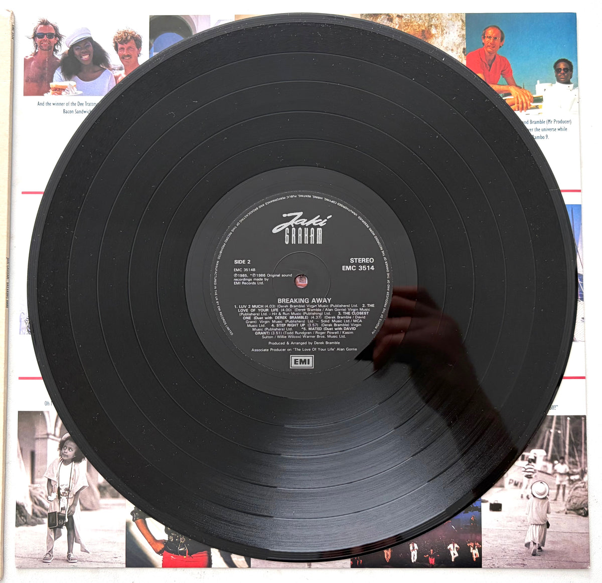 Jaki Graham - Breaking Away - LP 12" Vinyl Album (1985)