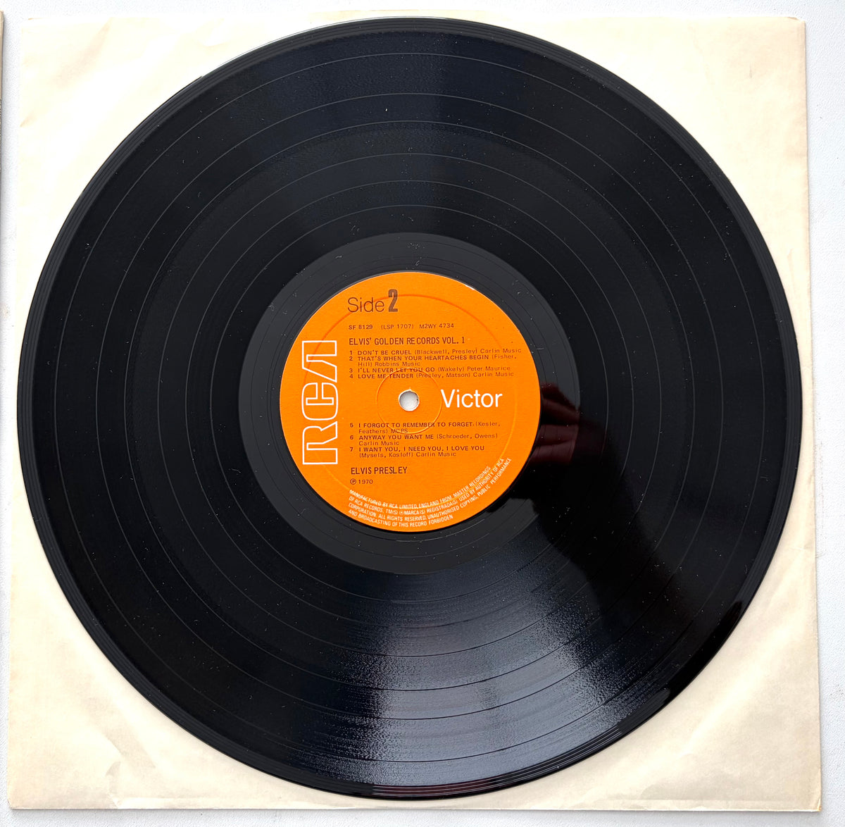 Elvis Presley - Elvis' Golden Records Vol.1 - LP 12" Vinyl Album (1970)