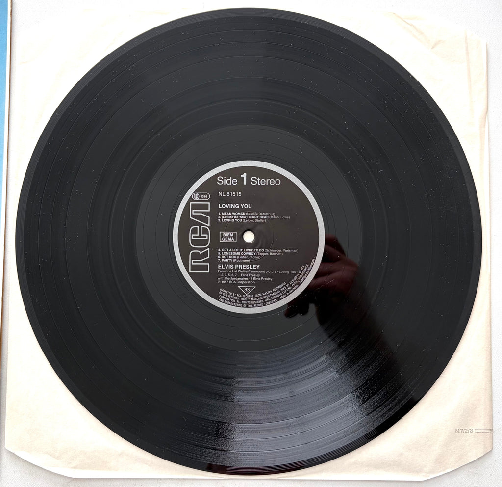 Elvis Presley - Loving You - LP 12" Vinyl Album (1983)