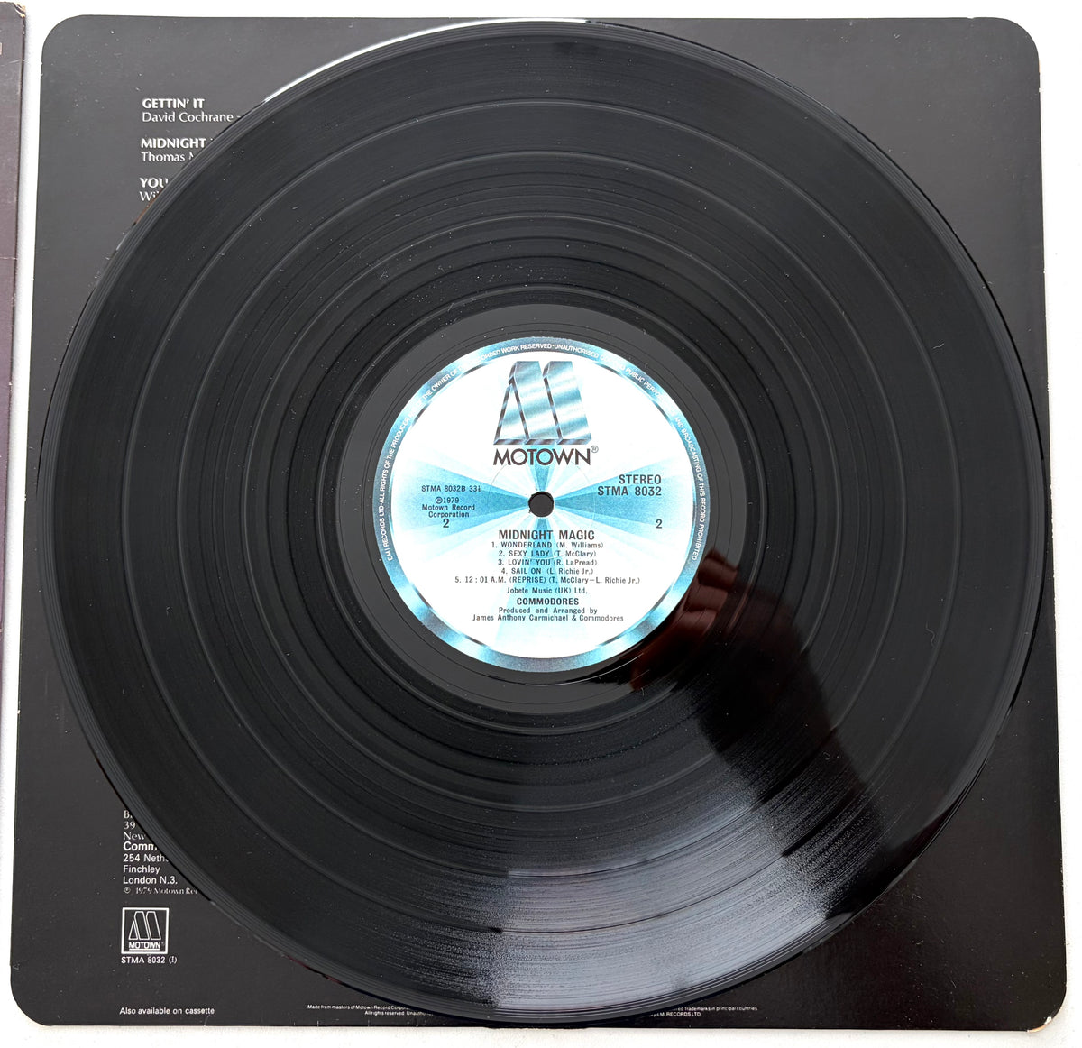 Commodores - Midnight Magic - LP 12" Vinyl Album (1979)
