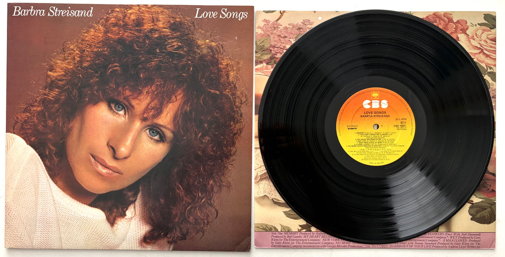 Barbra Streisand - Love Songs - LP 12" Vinyl Album (1981)