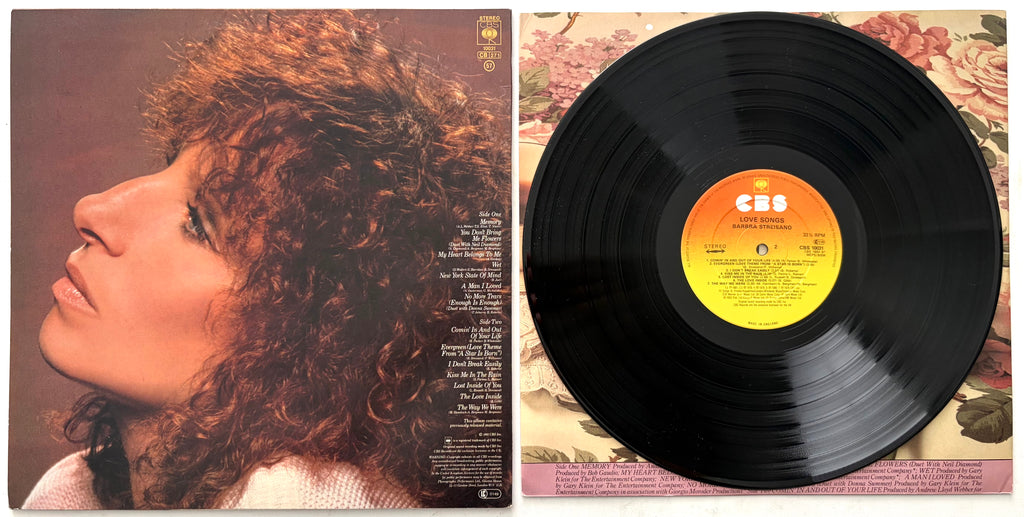 Barbra Streisand - Love Songs - LP 12" Vinyl Album (1981)