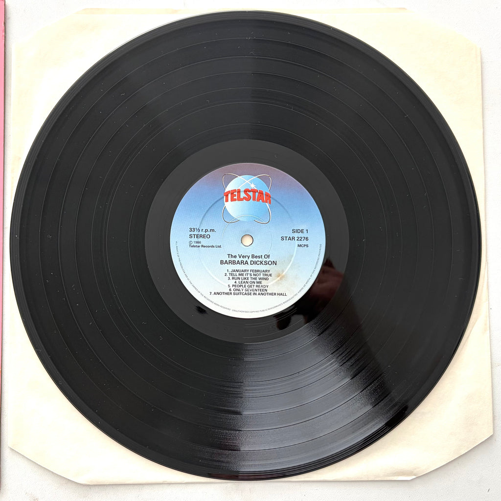 Barbara Dickson - The Very Best Of - LP 12" Vinyl Album (1986)