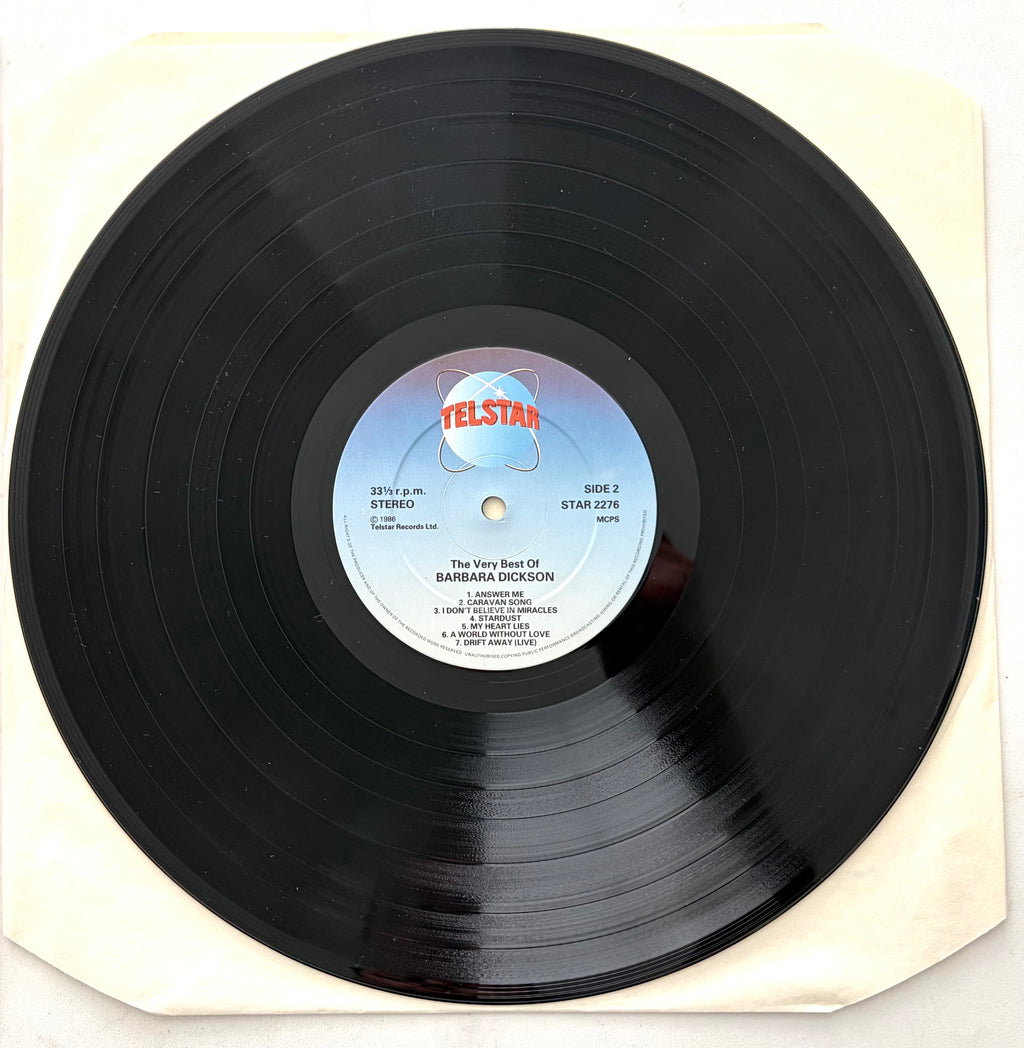 Barbara Dickson - The Very Best Of - LP 12" Vinyl Album (1986)