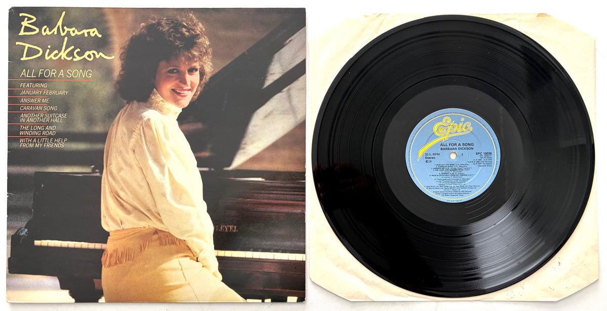 Barbara Dickson - All For A Song - LP 12" Vinyl Album (1981)
