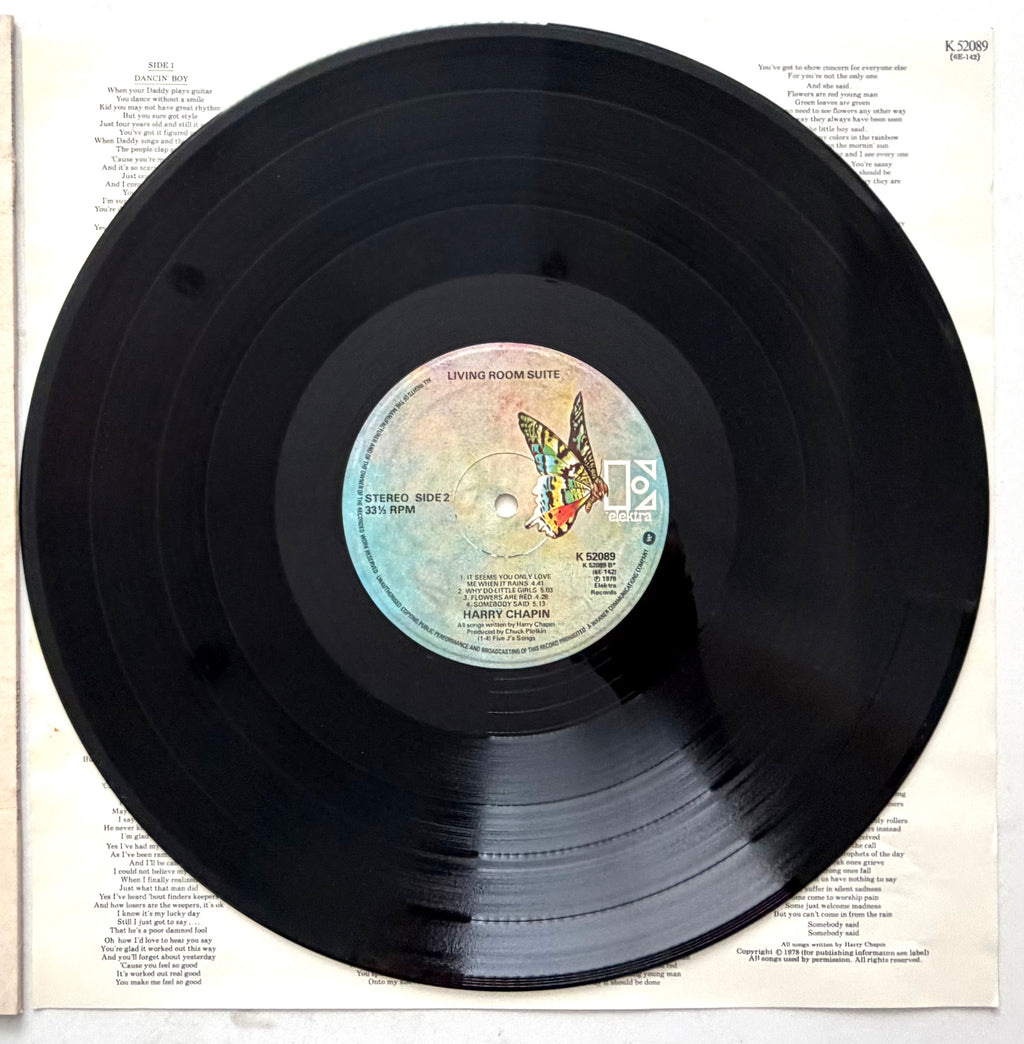 Harry Chapin - Living Room Suite - LP 12" Vinyl Album (1978)