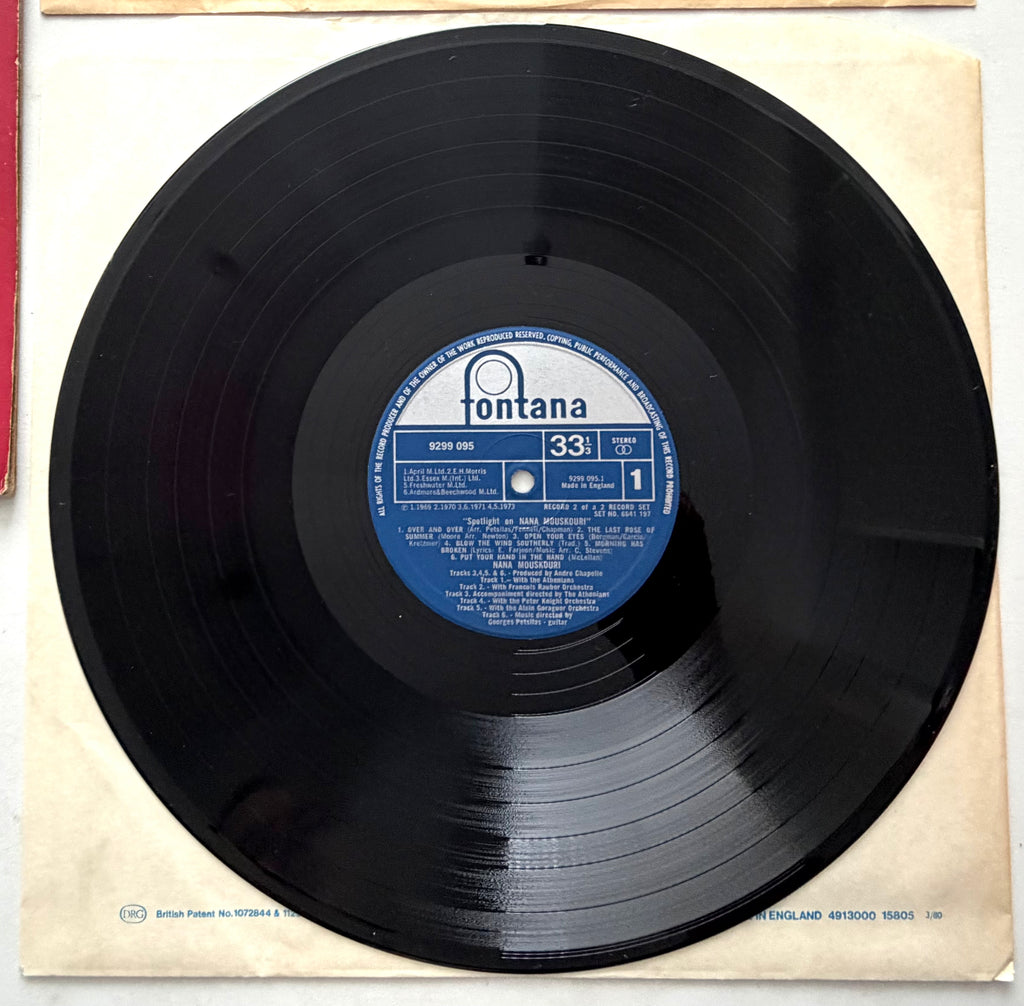 Nana Mouskouri - Spotlight On Nana Mouskouri - LP 12" Vinyl Album (1973)