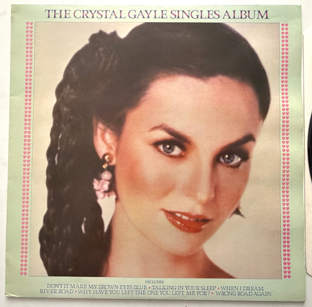 Crystal Gayle - The Crystal Gayle Singles Album - LP 12" Vinyl Album (1980)