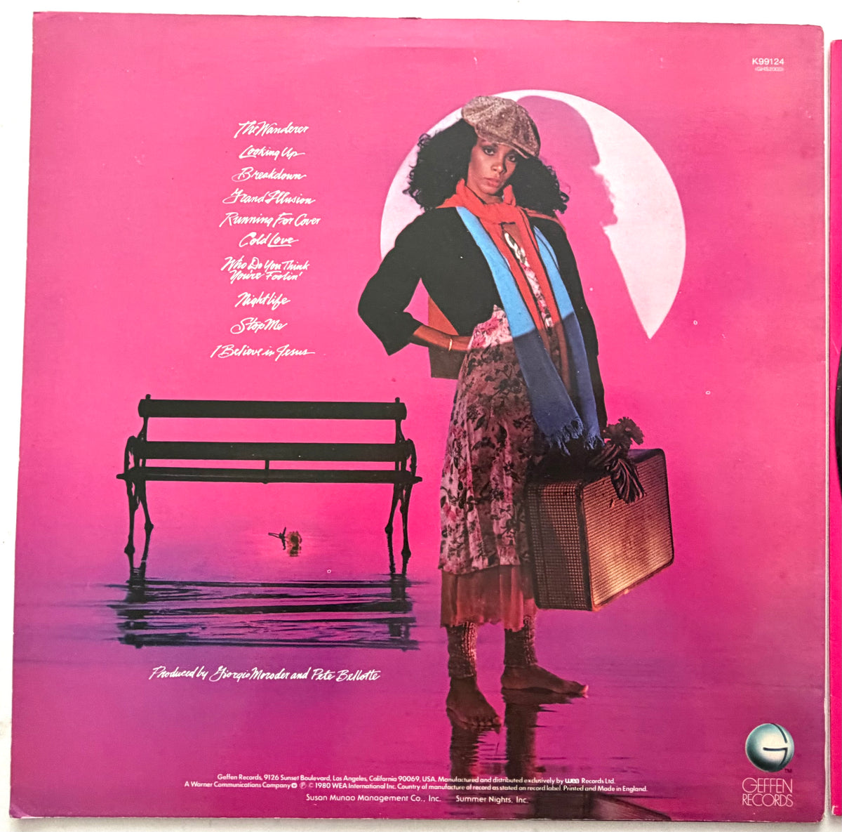 Donna Summer - The Wanderer - LP 12" Vinyl Album (1980)