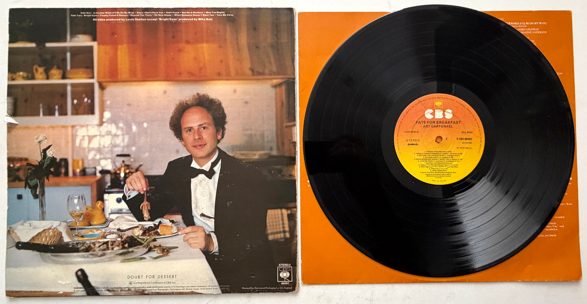 Art Garfunkel - Fate For Breakfast - LP 12" Vinyl Album (1979)