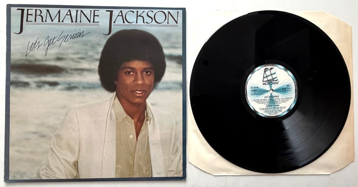Jermaine Jackson - Let's Get Serious - LP 12" Vinyl Album (1980)