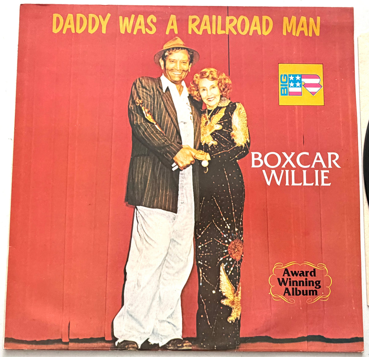 Boxcar Willie - My Daddy Was A Railroad Man - LP 12" Vinyl Album (1979)