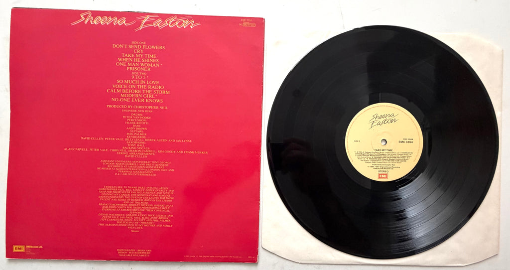 Sheena Easton - Take My Time - LP 12" Vinyl Album (1981)