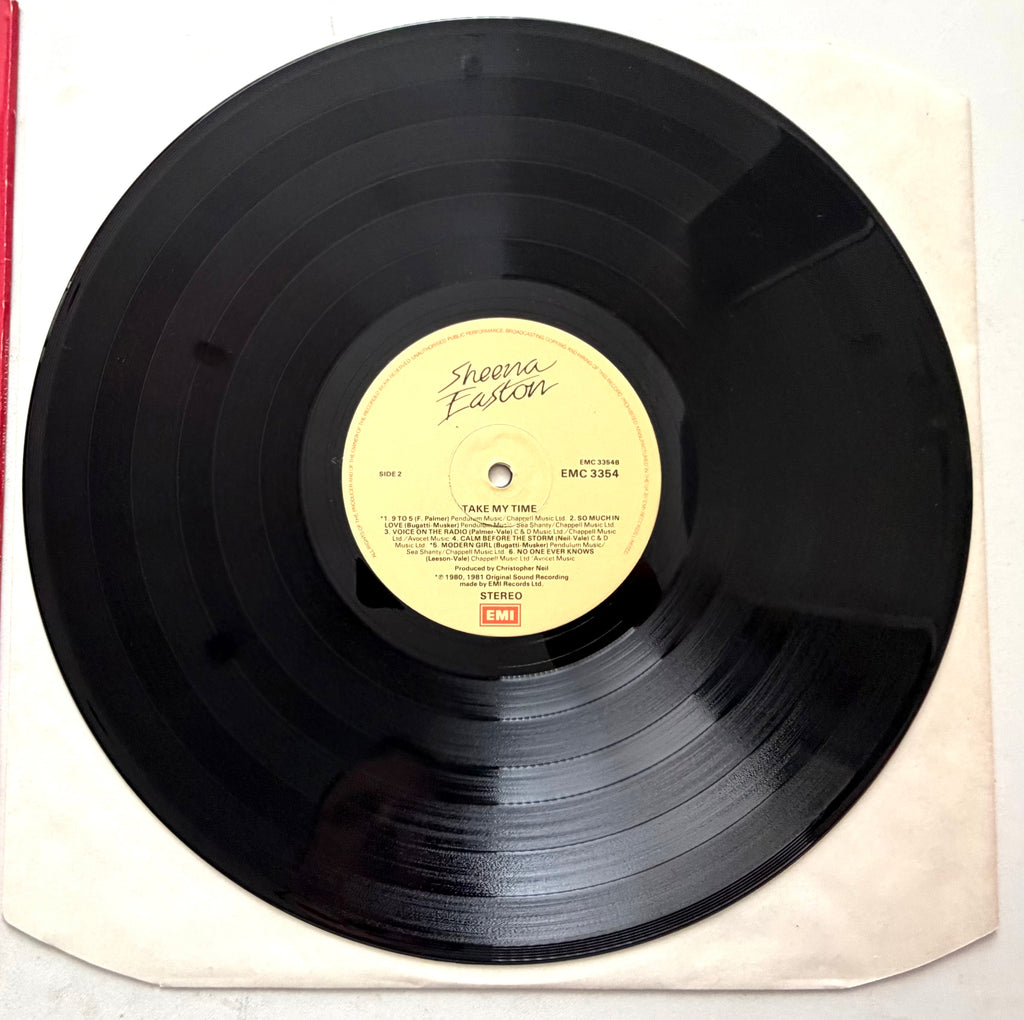 Sheena Easton - Take My Time - LP 12" Vinyl Album (1981)